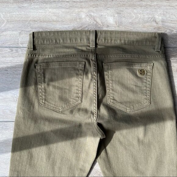Michael Kors Olive Green Skinny Jeans - Picture 8 of 14
